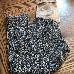 Maternity leggings (floral)